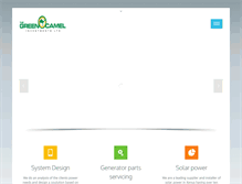 Tablet Screenshot of generatorsinkenya.com